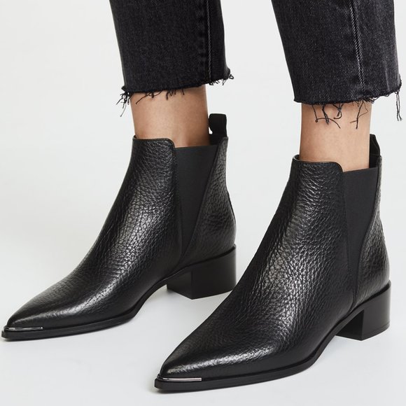Acne Studios Shoes - Acne Studios - Jensen Grain Boots Black